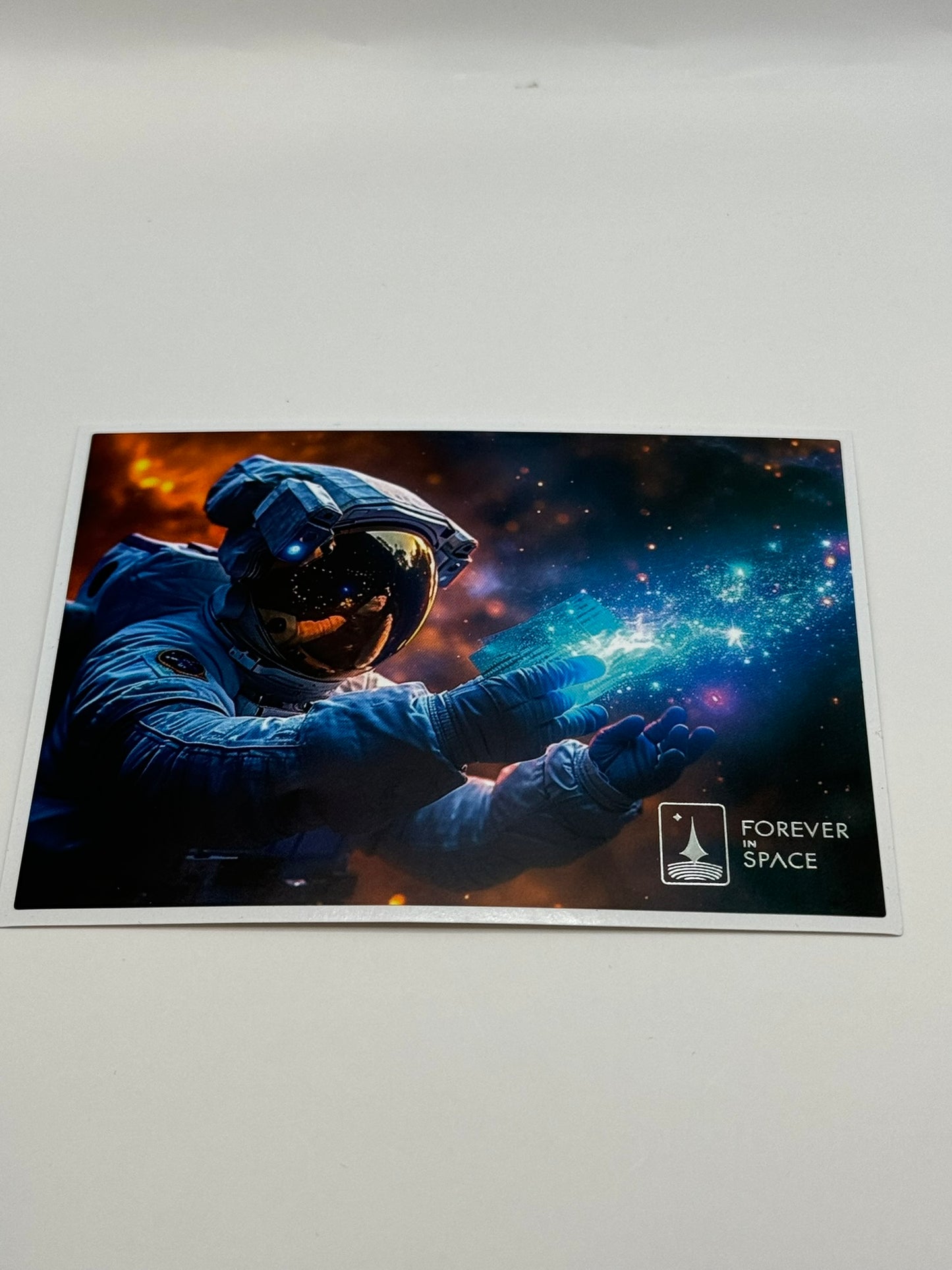 Forever in Space Astronaut Sticker