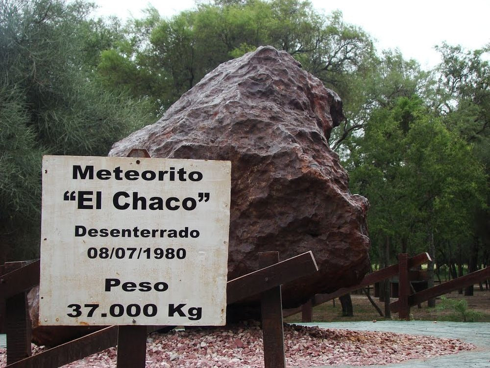 Campo Del Cielo Asteroid Sample