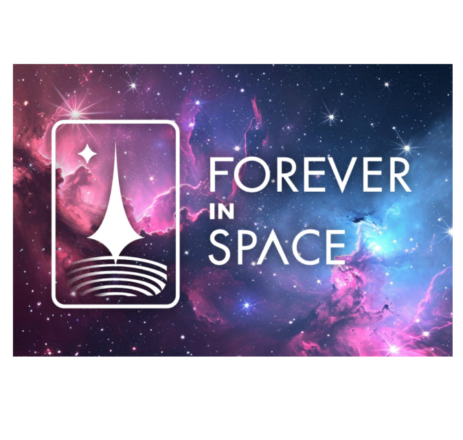 Forever in Space Logo Sticker